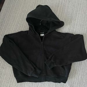 Aritzia TNA Cozy Fleece Perfect Zip